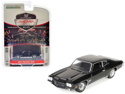 1971 Pontiac GTO Starlight Black Diecast Model Car 