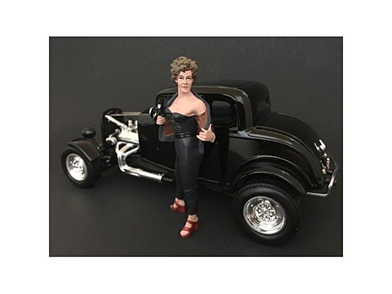 50's Style Figurine II   Model Retro Style Figure 