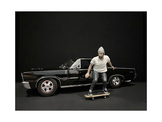 Skater Figurine II for   Model Skateboarder Figure 