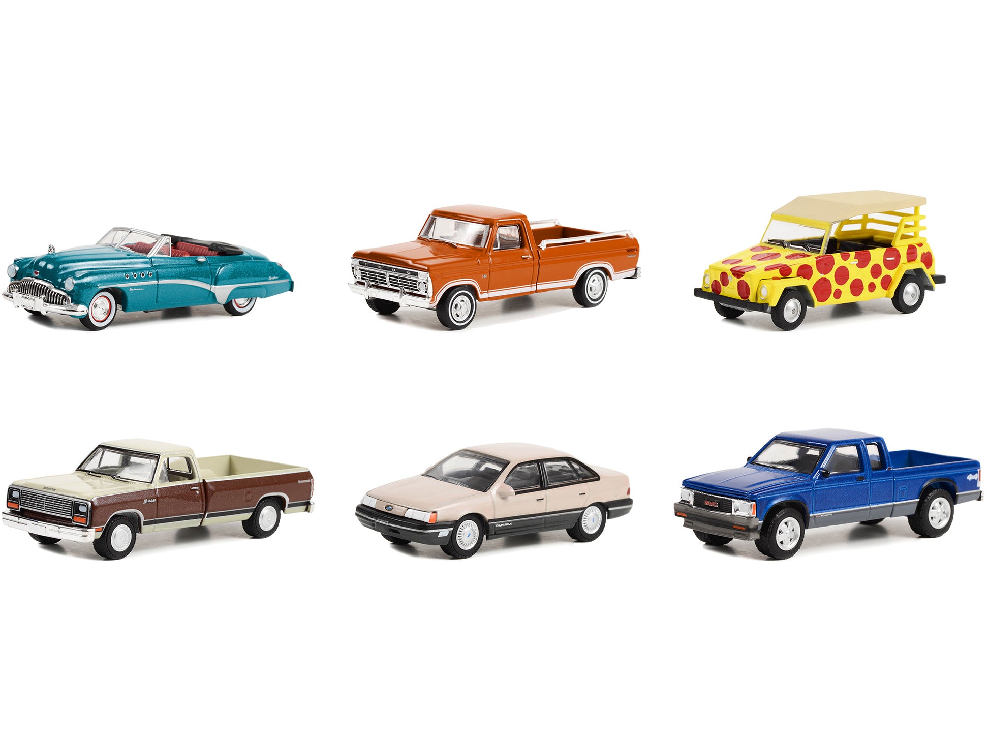 Vintage Ad Cars Set  Diecast Model Car/Truck Set 
