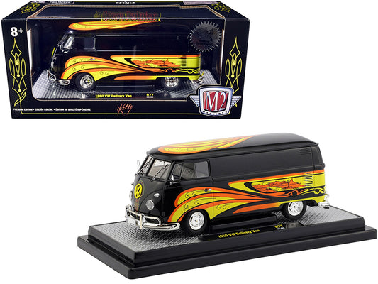 1960 Volkswagen Delivery Black Diecast Model Van 