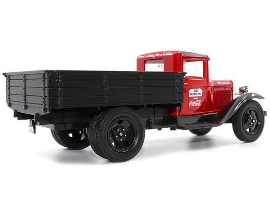 1931 Ford Model AA Red Diecast Model Pickup Truck Coca-Cola