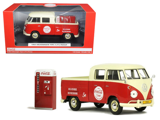 1963 Volkswagen Type 2  Diecast Model Pickup Truck Coca-Cola