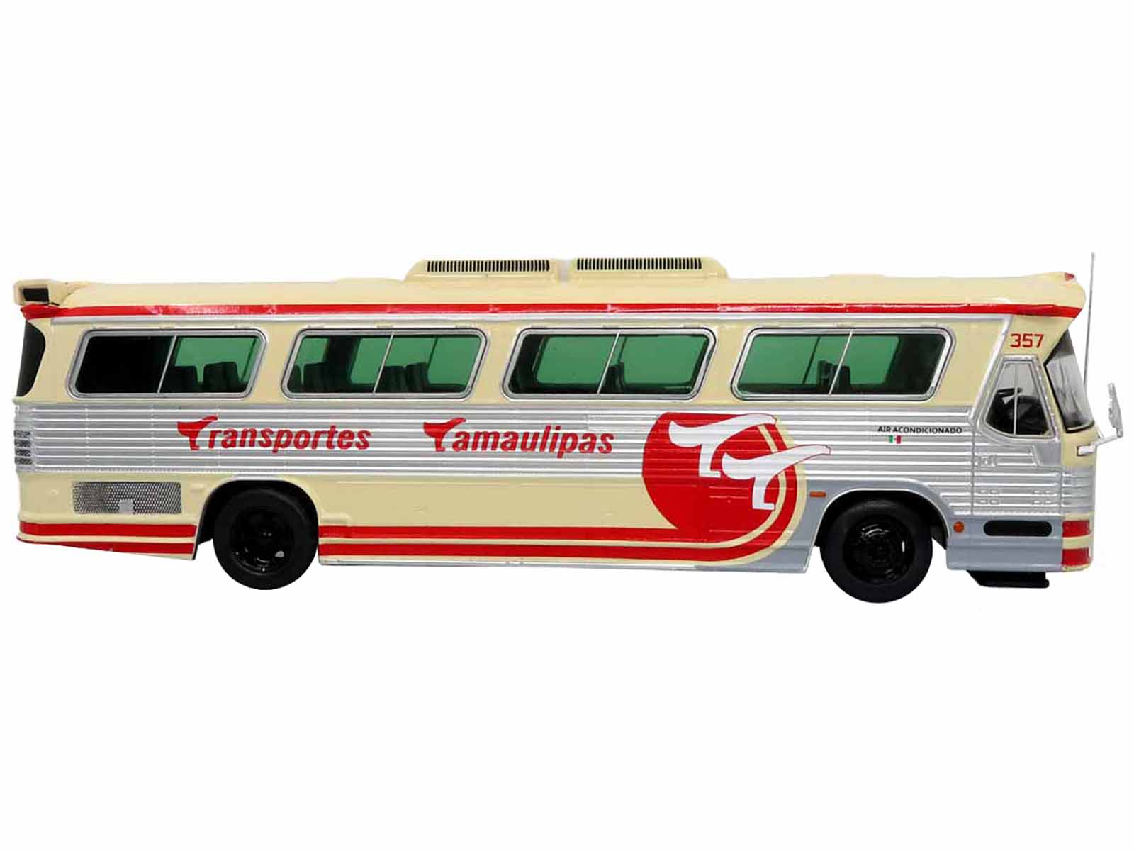 Dina 323 G2 Olimpico Cream Diecast Model Bus