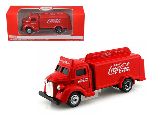 1947 Coca Cola Delivery Red Diecast Model Delivery Truck Coca-Cola