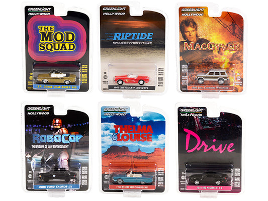 Hollywood Series Set of  Diecast Model Car/Truck Set 