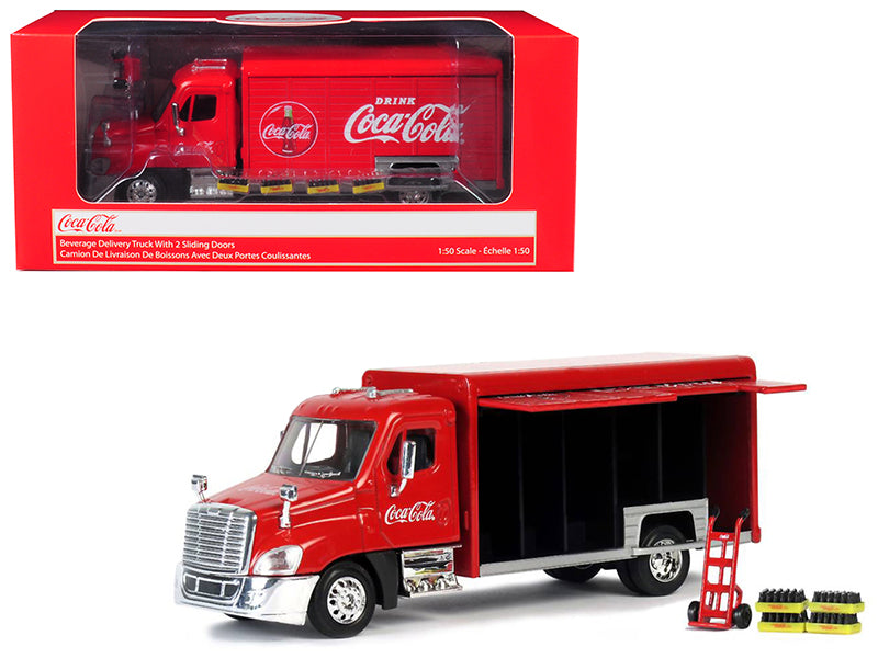 Beverage Delivery  Coca  Diecast Model Beverage Delivery Truck Coca-Cola