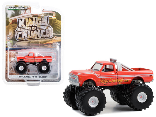 1969 Chevrolet K20 Red Diecast Model Monster Truck 