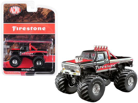 1974 Ford F-250 Black Diecast Model Monster Truck 