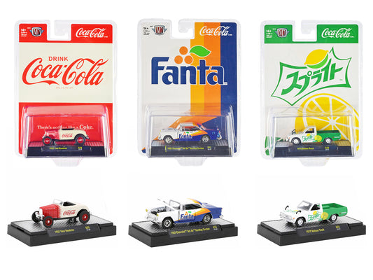 Sodas Set  Diecast Model Car/Truck Set 