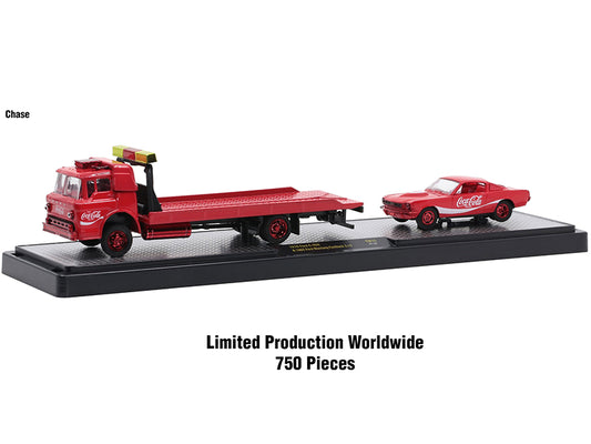 Auto Haulers 3 Sodas  Diecast Model Car/Truck Set 