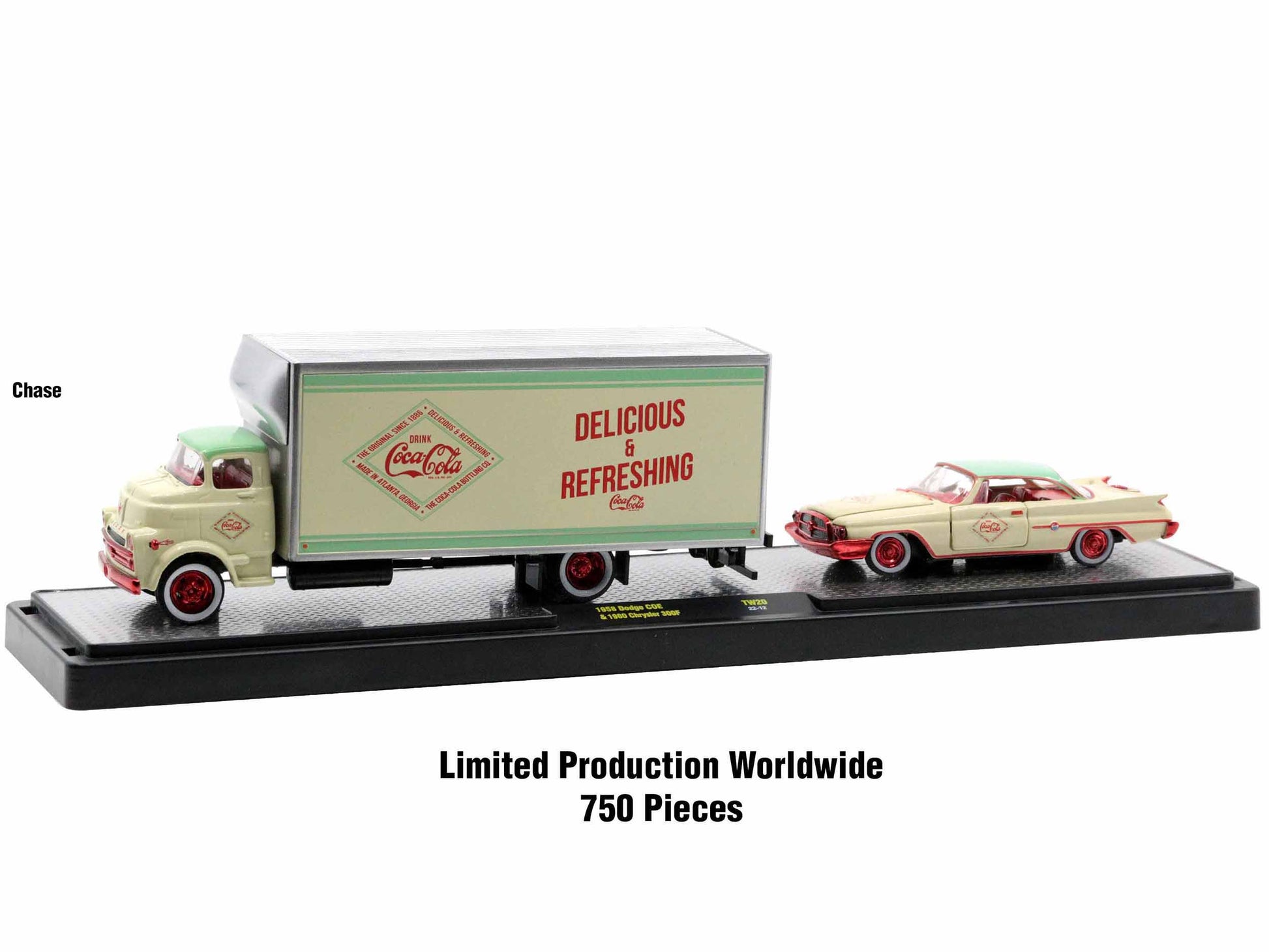 Auto Haulers Coca-Cola  Diecast Model Car/Truck Set Coca-Cola