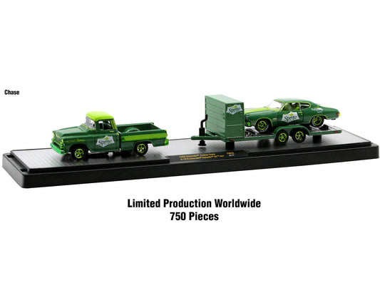 Auto Haulers Sodas Set  Diecast Model Car/Truck Set 