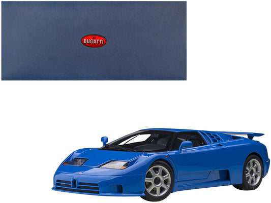 Bugatti EB110 SS Super Blue  Model Car 