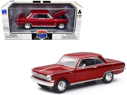 1964 Chevrolet Nova SS Red Diecast Model Car 