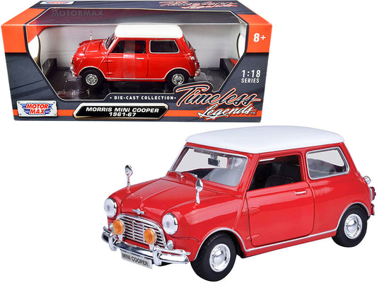 1961-1967 Morris Mini Red Diecast Model Car 