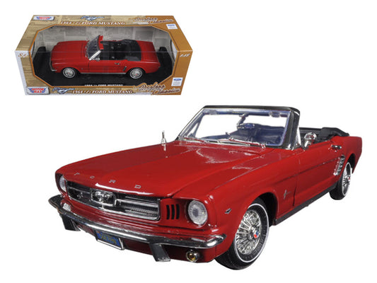 1966 1/2 Ford Mustang Red Diecast Model Car 