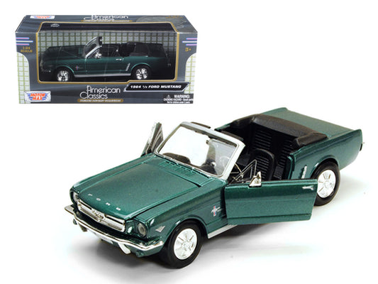 1965 1/2 Ford Mustang Green Diecast Model Car 