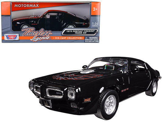 1973 Pontiac Firebird Trans Black Diecast Model Car 
