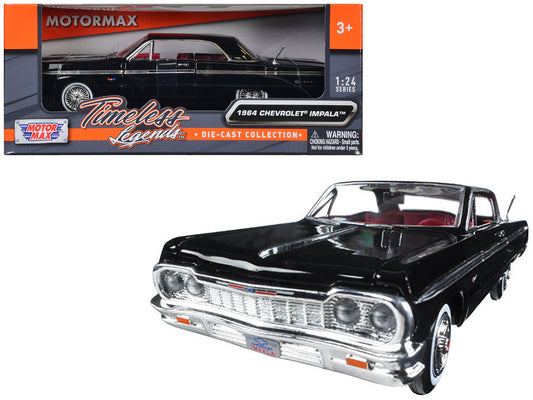 1964 Chevrolet Impala  Black Diecast Model Car 