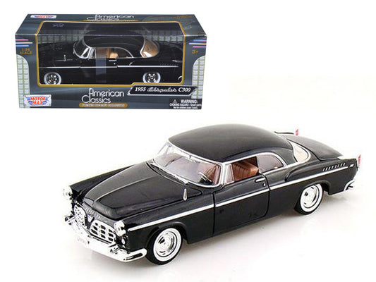1955 Chrysler C300  Black Diecast Model Car 