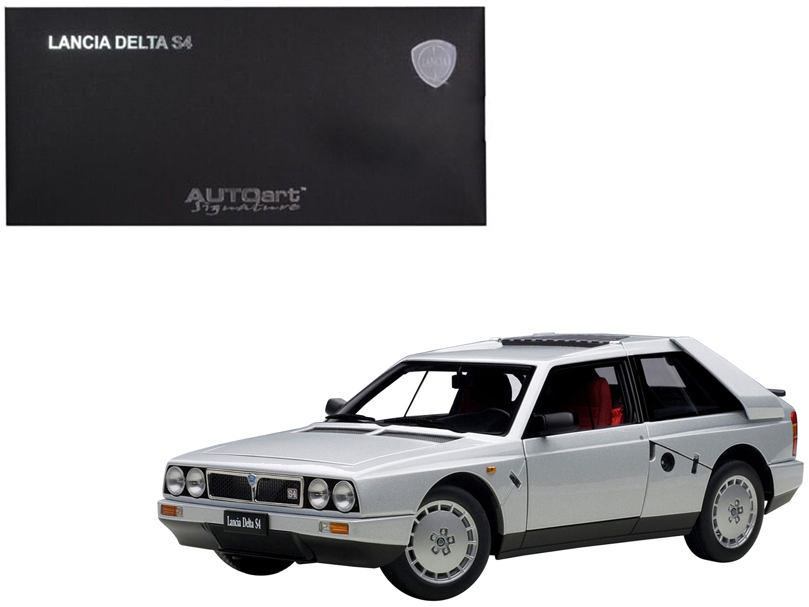 Lancia Delta S4 Grey Gray Diecast Model Car 