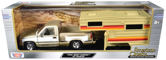 1992 GMC Sierra Gold Diecast Model Pickup Truck