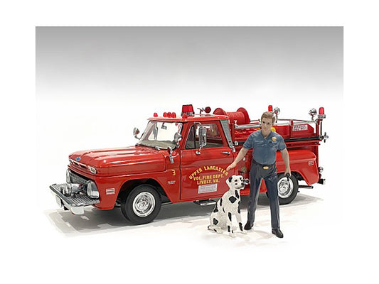 Set of   Model Firefighter Figure First Responders