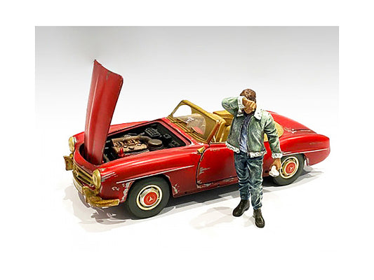 Sweating Joe   Model Auto Mechanic Figure Automotive Repair