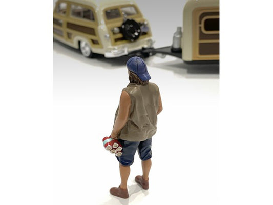 Campers Figurine 2 for   Model Camper Figures Camping & Outdoors