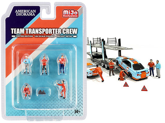 Set of  Diecast Model Transporter Crew Figure 