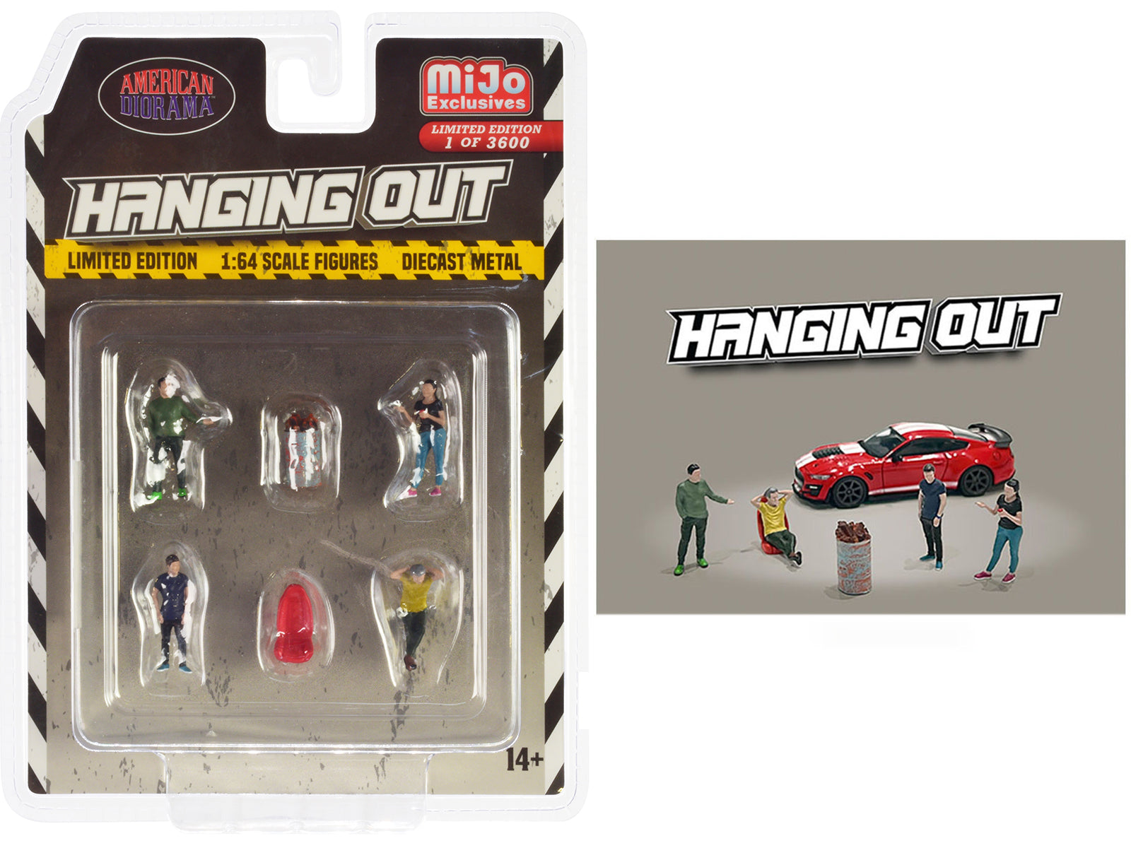 Hanging Out  Diecast Model Lifestyle Figure 