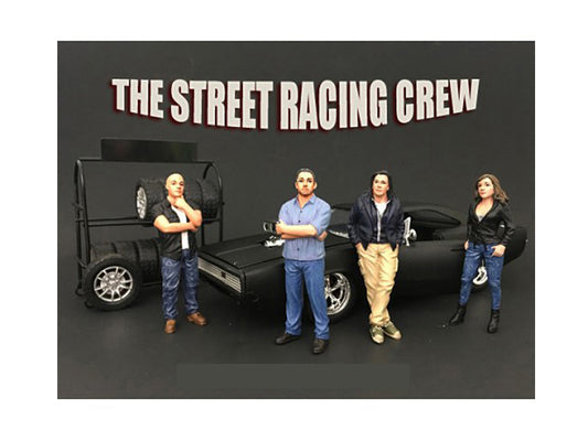 The Street Racing Crew   Model Street Racer Figure 