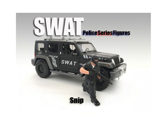 SWAT Team Snip   Model Police Officer Figure Law Enforcement