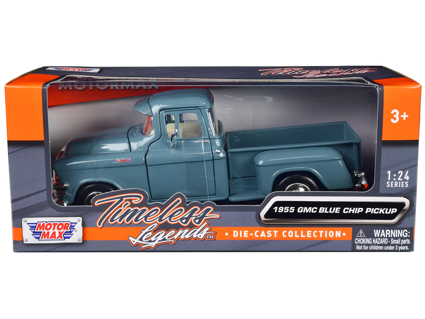 1955 GMC  Chip Blue Diecast Model Pickup Truck 