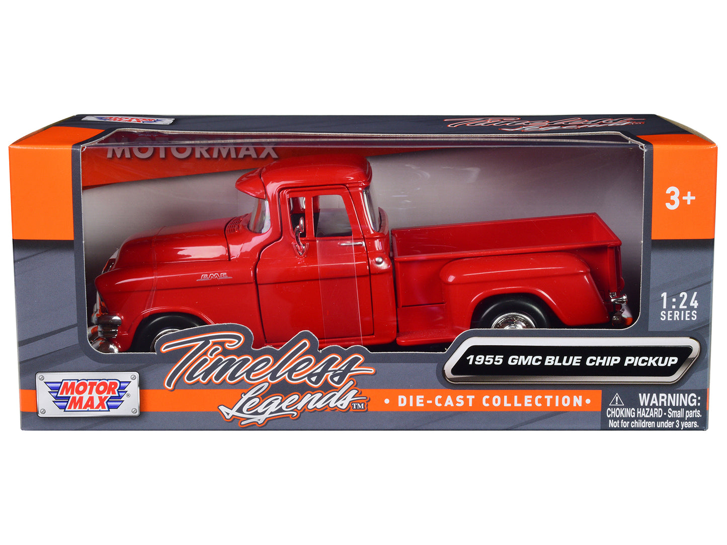 1955 GMC  Chip Red Diecast Model Pickup Truck 