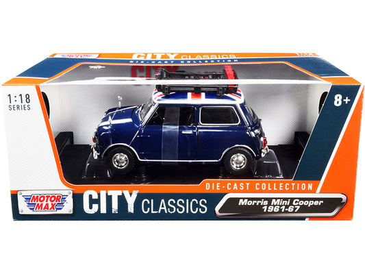 1961-1967 Morris Mini Blue Diecast Model Car 