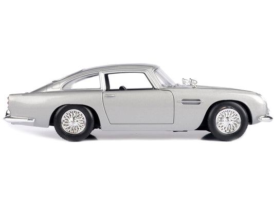 Aston Martin DB5 RHD Silver Diecast Model Car James Bond 007
