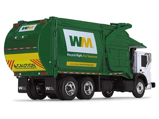 Mack TerraPro Refuse Garbage White Diecast Model Garbage Truck 