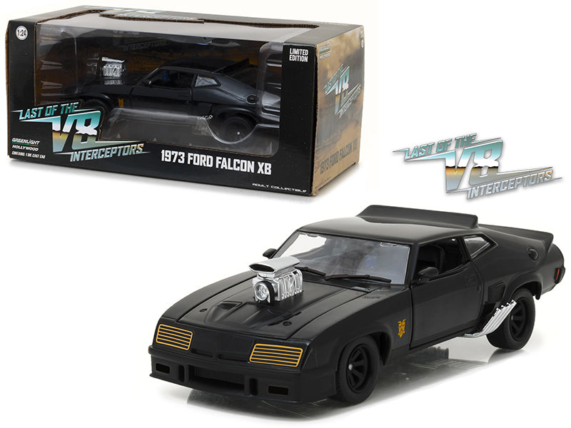 1973 Ford Falcon XB Black Diecast Model Car Last of the V8 Interceptors (1979)