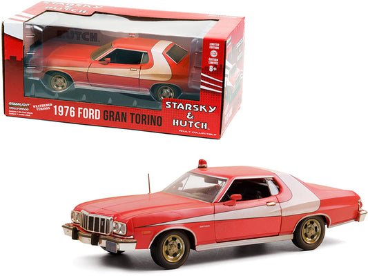 1976 Ford Gran Torino Red Diecast Model Car Starsky and Hutch (1975-1979)