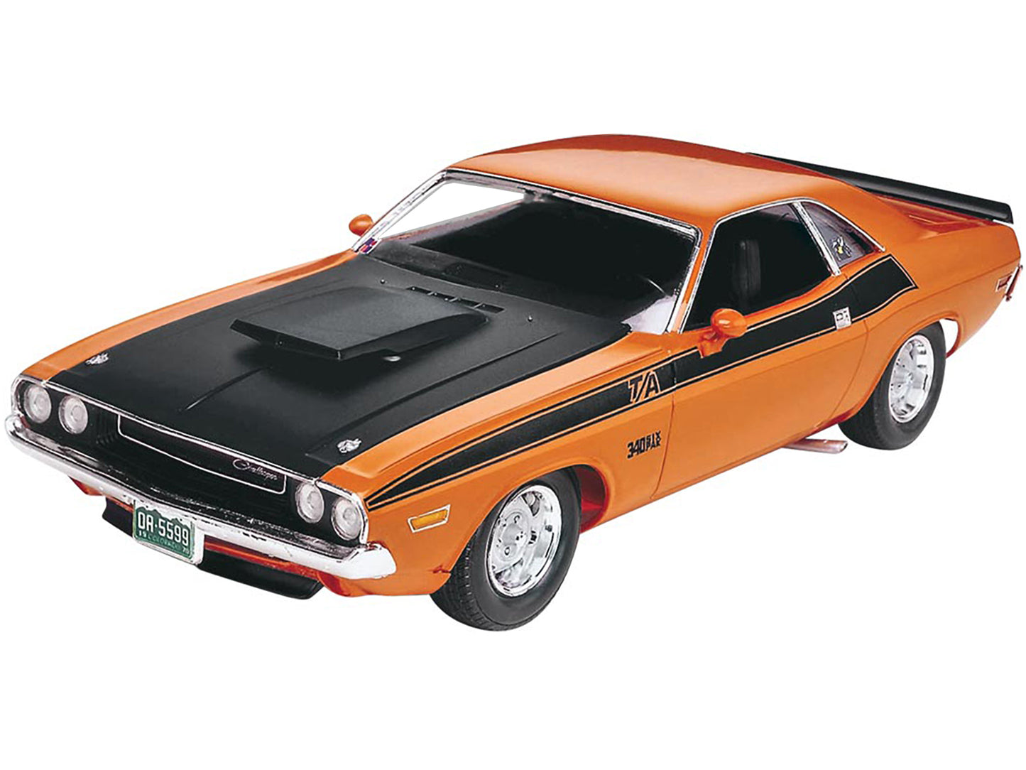 1970 Dodge Challenger T/A 1:24 Scale  Plastic Model Model Kit to Build