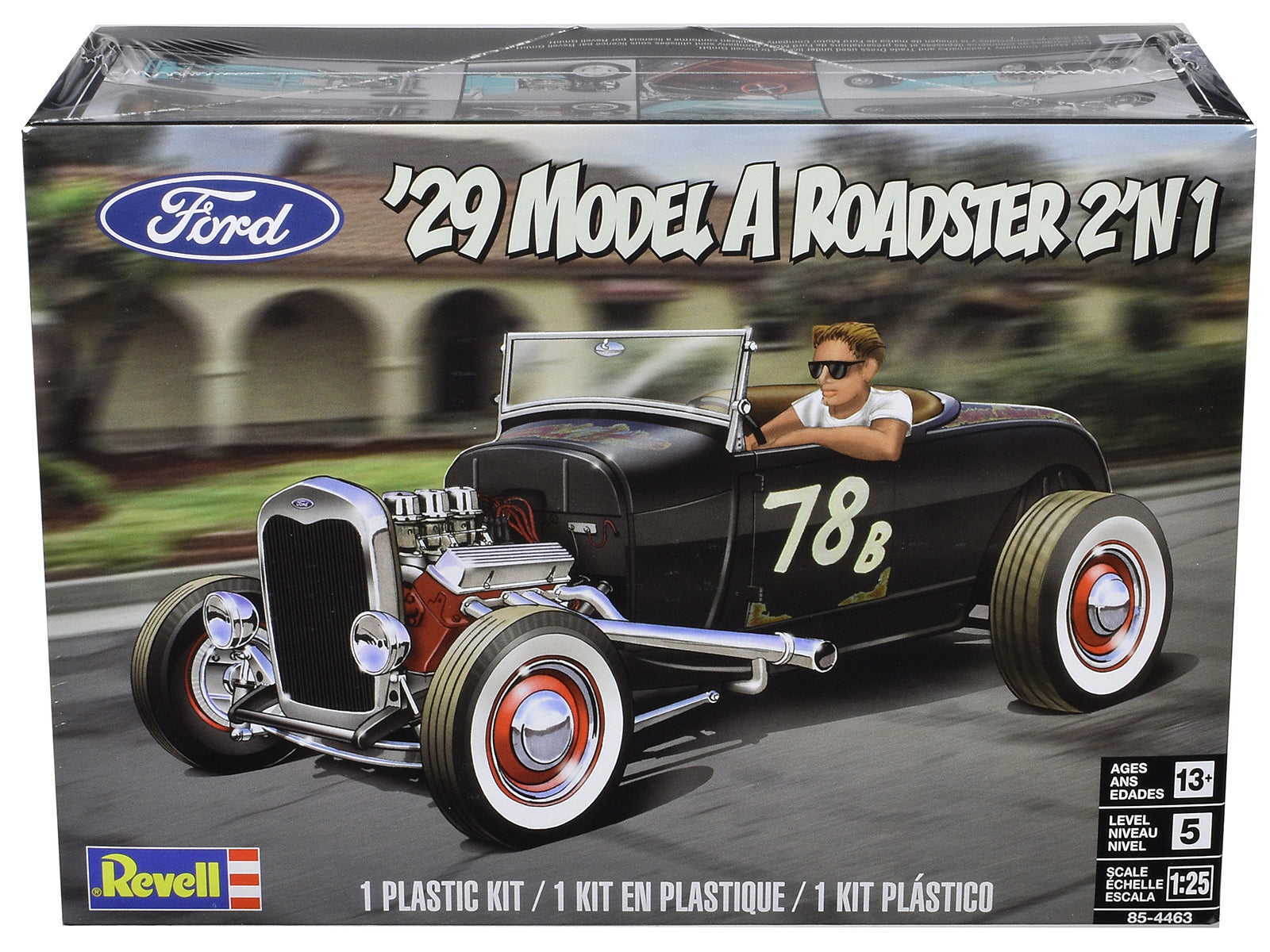 1929 Ford Model A Roadster  Plastic Model Model Kit to Build