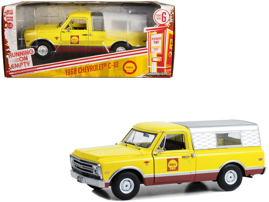 1968 Chevrolet C-10 Yellow Diecast Model Pickup Truck 