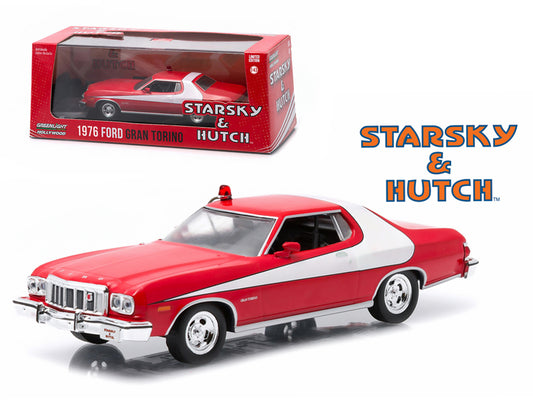 1976 Ford Gran Torino Red Diecast Model Car Starsky and Hutch (1975-1979)