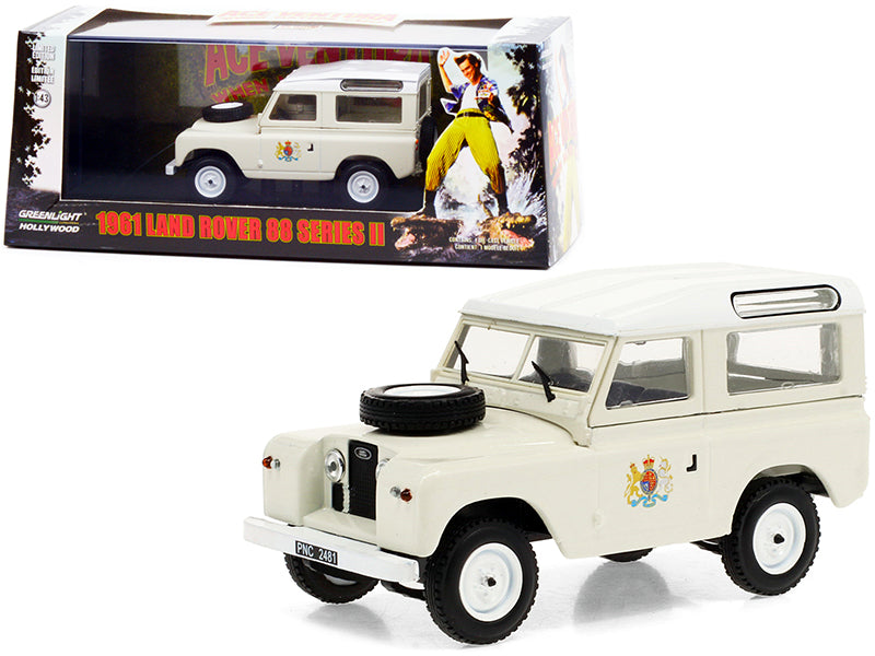 1961 Land Rover 88 Cream Diecast Model Car Ace Ventura 2 (1995)