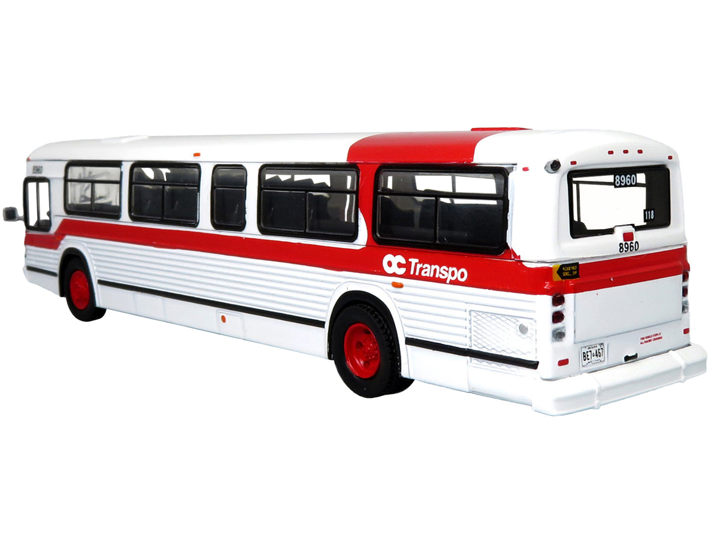 MCI Classic Transit Bus  Diecast Model Bus 