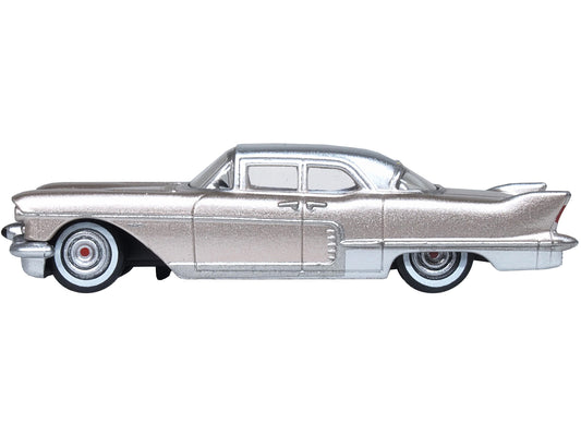 1957 Cadillac Eldorado Brougham Beige Diecast Model Car 