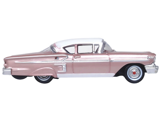 1958 Chevrolet Impala Sport Pink Diecast Model Car 