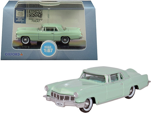 1956 Lincoln Continental Mark Green Diecast Model Car 